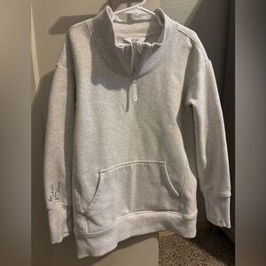 Athleta Girl Light Gray Pullover